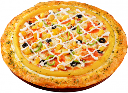 화이트밤리치골드피자